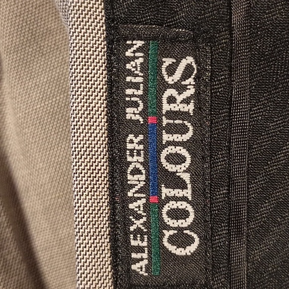 Alexander Julian Colours men's tan casual slacks 44 X 29 - Picture 4 of 6